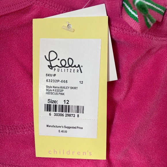NWT Children's Lilly Pulitzer Kailey Skirt - Picture 3 of 3